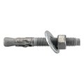 Midwest Fastener Wedge Anchor, 3/8" Dia., 3" L, Steel Hot Dipped Galvanized, 50 PK 53218